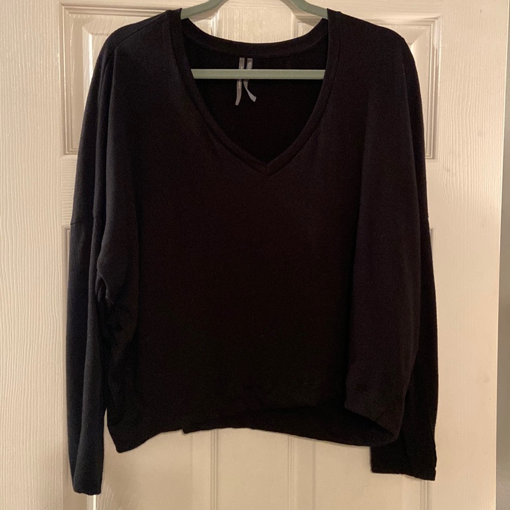Anthropologie Long-Sleeved V-Neck top